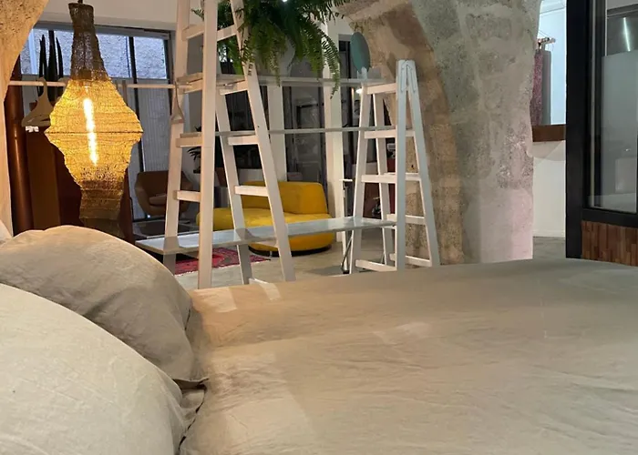 דירה Loft Atypique - Climatise - Hyper Centre - Calme - Petite Terrasse
